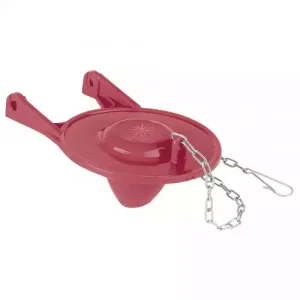 Foset Sapo flexible para WC de 3" rojo