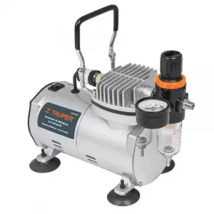 Compresor de diafragma para aerógrafo 1/5 HP 110 V Truper