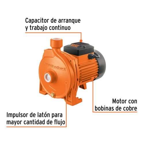 BOMBA CENTRIFUGA 1/2, 3/4 Y 1 HP - Imagen 2
